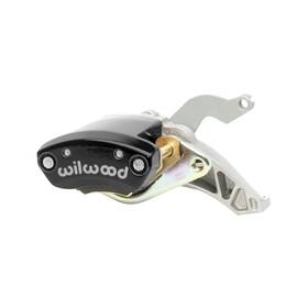Tlx-wil120-15484-bk-cl360a70 Wilwood Caliper - Mc4 Mechanical Passenger Side Hand Black 1.19 Inches Piston