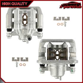 X845506p01 X-partsclub Rear Set Of 2 For 02-04 Honda Cr-v 95-98 Odyssey Brake Calipers With Bracket