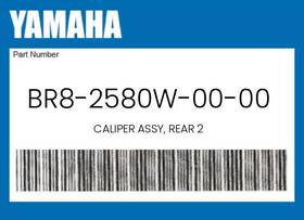 Br8-2580w-00-00 Yamaha Genuine Caliper Assy Rear 2 -