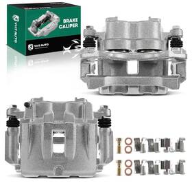 706713 Yhtauto 2 Brake Calipers Front Lh Rh For 1999-2004 Jeep Grand Cherokee Wj With Bracket