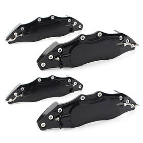 Zdl-kabusikikaisya1989usa 760000227400 2pcs Black 3d Style Car Disc Brake Caliper Covers Wheels Accessories Kit Metal