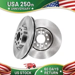 12.28" Front Brake Rotors For Beetle Golf Gti Tiguan A3 Q3 Vw Jetta Passat Cc. Fixed Price $90.64.