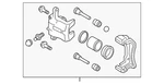 Genuine Nissan Disc Brake Caliper 41001-3SG0C. Fixed Price $359.01.
