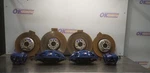 18 Bmw M550I G30 Brake Caliper Set Front And Rear With Rotors Blue. Fixed Price $1750.00.