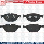 For Jaguar F-type 3.0 SCV6 Front Axle Genuine Brembo Brake Pads Set. Fixed Price $228.74.