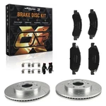 Front Rotors+brake Pads Kit For Chevrolet Suburban 2015-20 S-55097 P-1363. Fixed Price $127.88.
