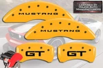 2015-2023 Ford "mustang Gt" 6 Piston Front Rear Yellow Mgp Brake Caliper Covers. Fixed Price $299.99.