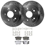 KIT-072924-3102 Trw Brake Disc And Pad Kits 2-WHEEL Set Rear For Honda Civic Ilx. Fixed Price $75.91.