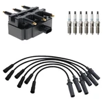 Hitachi Ignition Coil Denso Iridium Spark Plugs & Wire Set Kit For Caravan V6. Fixed Price $144.95.