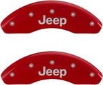 Mgp 42013SJEPRD Red Brake Caliper Covers For 2014-2023 Jeep Cherokee. Fixed Price $209.99.