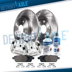 Rear Rotors Calipers Ceramic Brake Pads 2006 - 2012 Ford Fusion Mkz Mazda. Fixed Price $187.06.