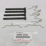 Lexus IS250 IS350 GSE20 Oem Genuine Rear Disc Brake Fitting Kit 04948-30220. Fixed Price $32.36.
