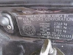Passenger Right Caliper Front Fits 04-05 Sedona 283574. Fixed Price $40.00.