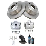Rear Ceramic Brake Pad Rotor & Calipers Kit W/fluids For Chevy Gm Saab Truck. Fixed Price $289.85.