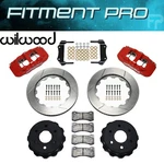 Wilwood AERO4 Rear Big Brake Kit Piston Red For 99-10 Gm 1500 Suv 140-9407-R. Fixed Price $2514.86.