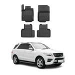 Omac Premium Floor Mats For Mercedes Ml Class W166 2012-2015 Tpe Black 4X. Fixed Price $119.99.