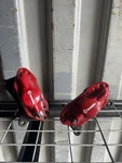 Mitsubishi Lancer Evolution X Rear Brembo Brake Calipers. Fixed Price $399.00.