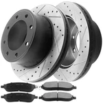 340MM Rear Disc Brake Rotors Ceramic Pads Ford F-250 F-350 Super Duty. Fixed Price $140.67.