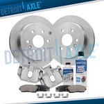 Rear Disc Rotors Calipers Brake Pads For 2007 - 2016 Chevy Traverse Gmc Acadia. Fixed Price $228.81.