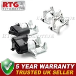 Pair Rear Electric Brake Calipers + Carriers Passat Q3 Sharan Tiguan Cc Alhambra. Fixed Price $237.17.