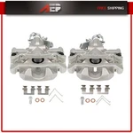 Rear Brake Calipers Set For 2013 2014 15 16 Dodge Dart W/ Bracket Left & Right. Fixed Price $101.67.