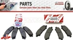 Oem Toyota Highlander 2007-2016 Front 04465-AZ219 & Rear 04466-AZ205 Break Pads. Fixed Price $112.99.