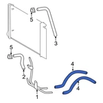 For Toyota Corolla 09-16 Automatic Transmission Oil Cooler Hose. Fixed Price $16.98.