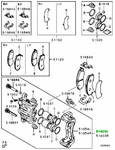 Oem Genuine Mitsubishi Lancer Evolution CZ4A Caliper Kit,fr Brake,lh 4605A563. Fixed Price $3504.34.
