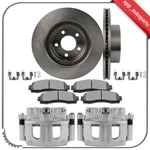 Front Disc Brake Calipers Rotors & Ceramic Pads 2001-02 Ford Explorer Sport. Fixed Price $210.72.