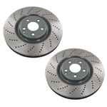 Wagner 2PC Front E-coated Disc Brake Rotors Set 360MM For Mb C216 CLS550 12-18. Fixed Price $157.95.