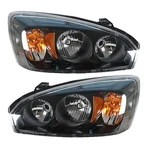 Labwork Headlights For Chevy Malibu 2004-2008 Driver+passenger Black Housing. Fixed Price $62.61.