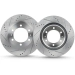 Front Brake Rotors For Toyota Fj Cruiser 2007-2013 2014 Drilled Slotted. Fixed Price $89.64.