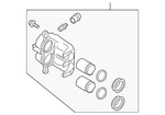 Genuine Value Advantage Caliper Assy-front Lhw/o Pads Or Shims D101MZC60JNW. Fixed Price $267.57.