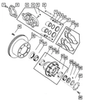Genuine Mopar Disc Brake Caliper Assembly Left 5093264AB. Fixed Price $410.20.
