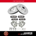 Brake Front Calipers & Ceramic Pads And Rotors Set For 2008-2011 Toyota Avalon. Fixed Price $180.49.