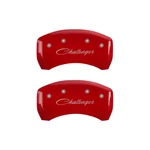 Mgp Caliper Covers 12162SCLSRD Classic Challenger Logo Red Powder Coat Set Of 4. Fixed Price $299.99.