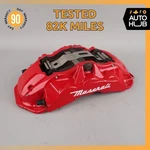 Maserati Ghibli M157 Quattroporte Front Left Side Brake Caliper Red 67000917 Oem. Fixed Price $332.00.