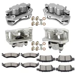 Brake Calipers Pair Front And Rear Ceramic Pads Kit For 06 07 08 Dodge 1500. Fixed Price $223.20.