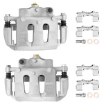 Set Of Front Brake Calipers With Bracket For 1995-1997 Nissan Pickup 2.4L. Fixed Price $88.99.