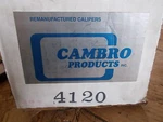 New Cambro 4120 Front Left Brake Caliper *free Shipping*. Fixed Price $39.99.