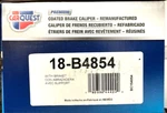 Disc Brake Caliper Carquest 18-B4854 Rl Fit 03-06 Chevrolet Silverado Pick Up. Fixed Price $41.99.