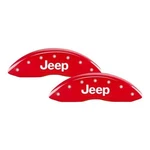 For Jeep Grand Cherokee 22-25 Caliper Covers Gloss Red W. Fixed Price $299.99.