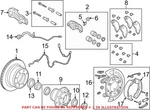 Genuine Oem Mopar Rear Driver Left Disc Brake Caliper For Ram 2500 3500. Fixed Price $198.71.