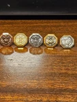 United States Federal Government Service Employee Pin Set 10 20 25 35 50 Years. Fixed Price $50.00.