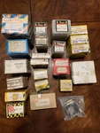 New Nos Toyota Parts Large Lot 99 Pieces Lazorlite Girling Tokico Miyaco. Fixed Price $350.00.