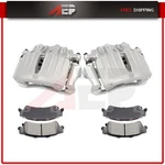 Rear Brake Calipers + Ceramic Pads Kits For 2001-2007 Chevrolet Silverado 1500. Fixed Price $110.23.