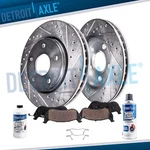 Front Drilled Brake Rotors Ceramic Pads For Audi A4 A6 Quattro Volkswagen Passat. Fixed Price $122.87.
