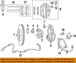 Chrysler Oem 06-23 Charger Front Suspension Brake Components-guide Pin 5174320AA. Fixed Price $69.69.