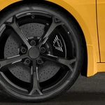 Set Of Black Caliper Covers W/mgp Logo Inscribed For 2006-2008 Bmw Z4. Fixed Price $249.99.
