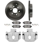 Rear Pair Brake Calipers Rotors And Ceramic Pads For Buick Enclave 2008-2017. Fixed Price $158.96.
